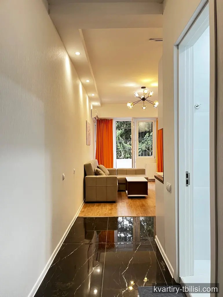 2-bedroom Apartment for rent in Saburtalo, Tbilisi, 45 sqm, floor 2/12 — 700 USD/month | Tbilisi Homes