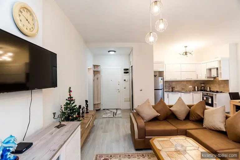 Двухкомнатная квартира на Сабуртало — 800 USD/мес | Tbilisi Homes