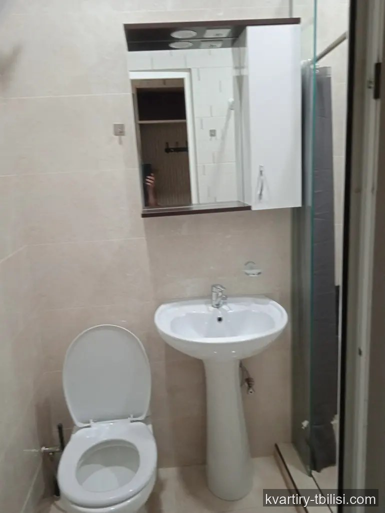 2-bedroom Apartment for rent in Saburtalo, Tbilisi, 48 sqm, floor 8/8 — 534 USD/month | Tbilisi Homes