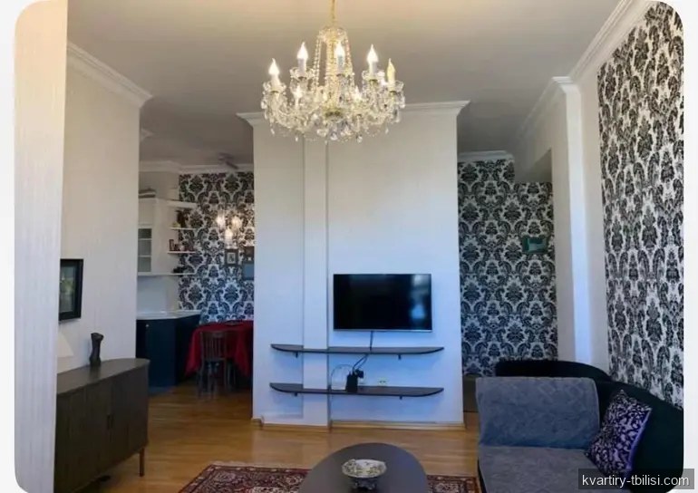 Двухкомнатная квартира на Сабуртало — 650 USD/мес | Tbilisi Homes