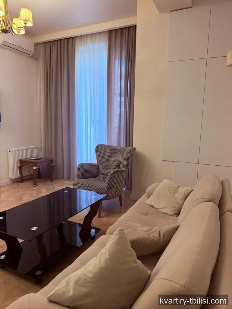 Двухкомнатная квартира на Сабуртало — 600 USD/мес | Tbilisi Homes