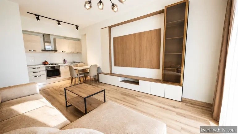 Двухкомнатная квартира на Сабуртало — 800 USD/мес | Tbilisi Homes