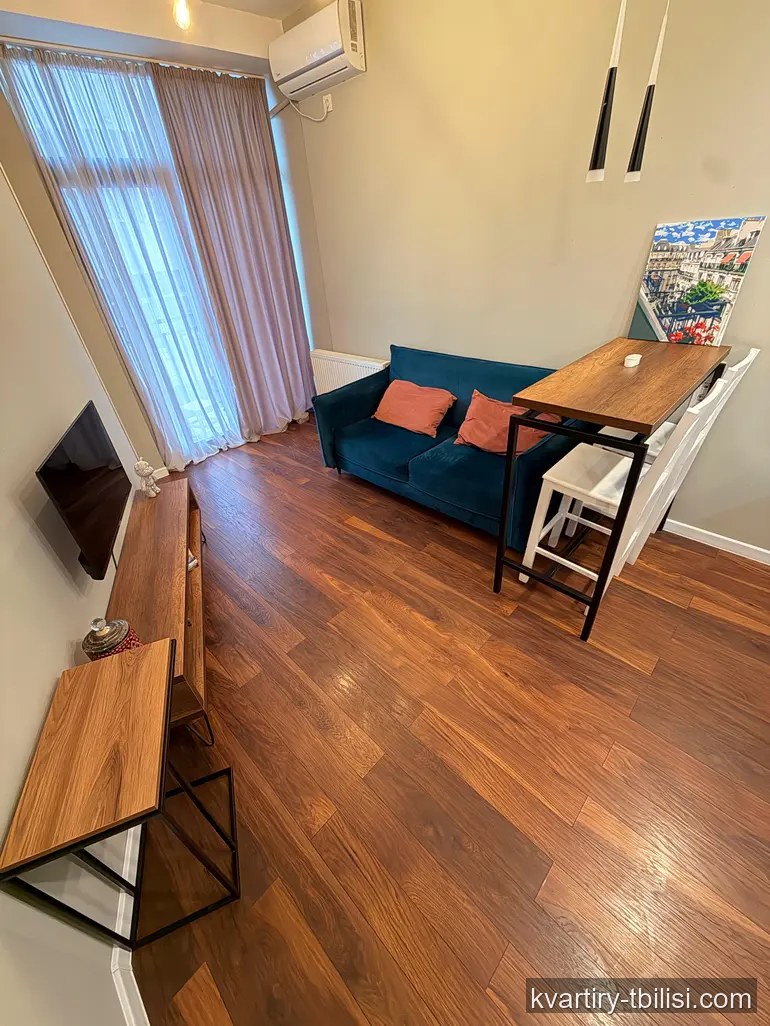 2-bedroom Apartment for rent in Saburtalo, Tbilisi, 40 sqm, floor 4/13 — 750 USD/month | Tbilisi Homes