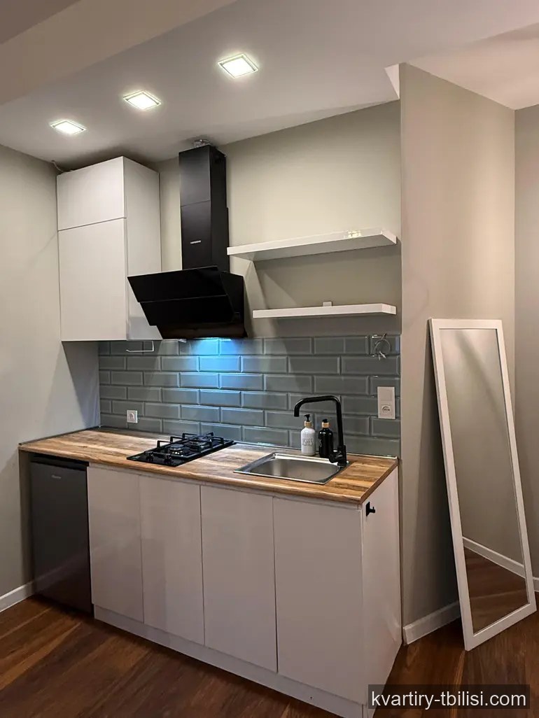 2-bedroom Apartment for rent in Saburtalo, Tbilisi, 40 sqm, floor 4/13 — 750 USD/month | Tbilisi Homes