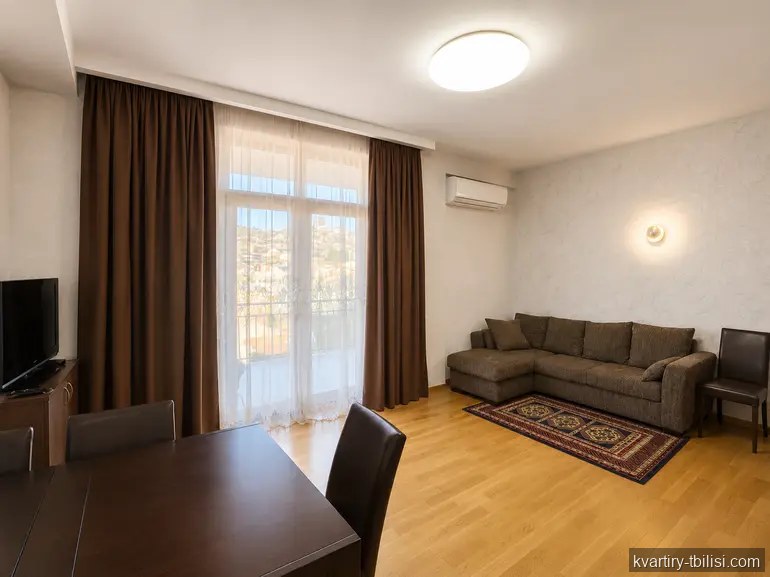 Двухкомнатная квартира на Сабуртало — 800 USD/мес | Tbilisi Homes