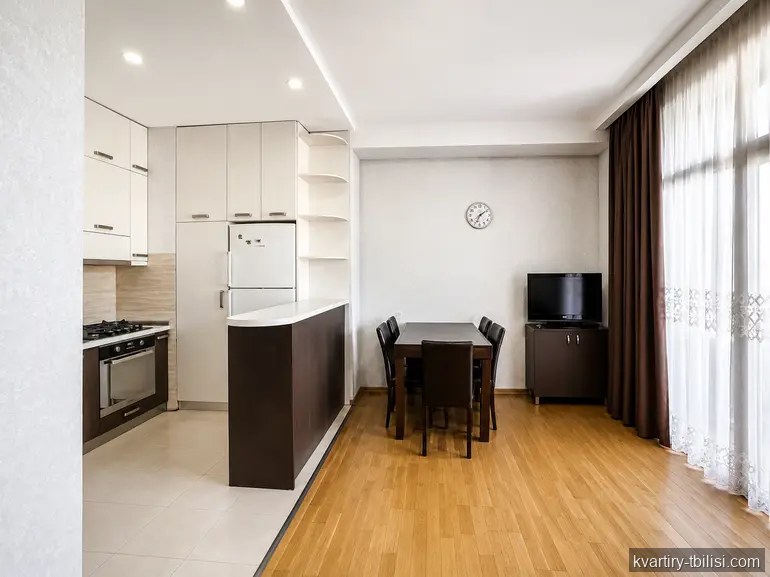 Двухкомнатная квартира на Сабуртало — 800 USD/мес | Tbilisi Homes