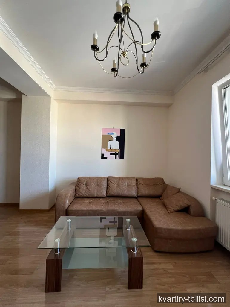 2-bedroom Apartment for rent in Saburtalo, Tbilisi, 63 sqm, floor 16/20 — 600 USD/month | Tbilisi Homes