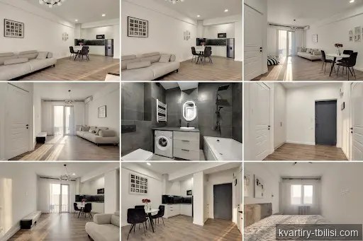 Двухкомнатная квартира на Сабуртало — 1 000 USD/мес | Tbilisi Homes
