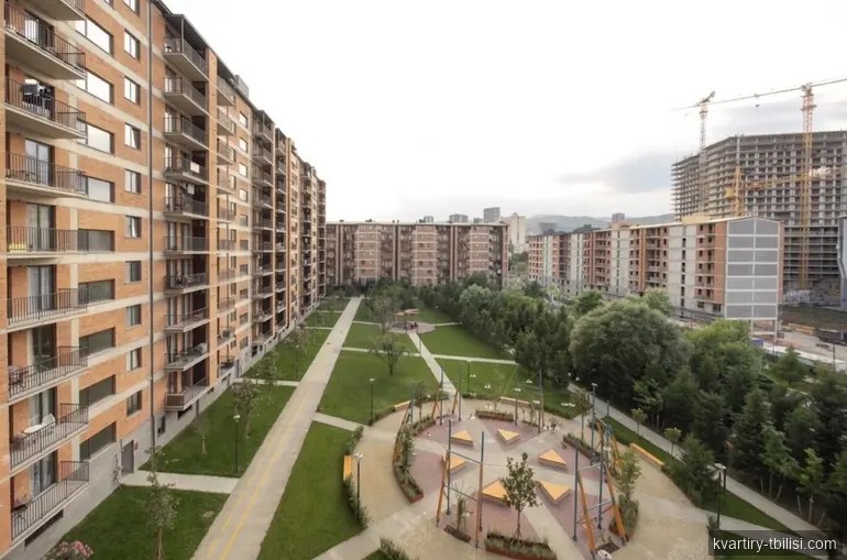 Двухкомнатная квартира на Сабуртало — 1 000 USD/мес | Tbilisi Homes