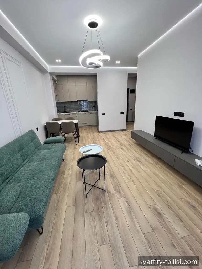 2-bedroom Apartment for rent in Saburtalo, Tbilisi, 60.4 sqm, floor 9/10 — 950 USD/month | Tbilisi Homes