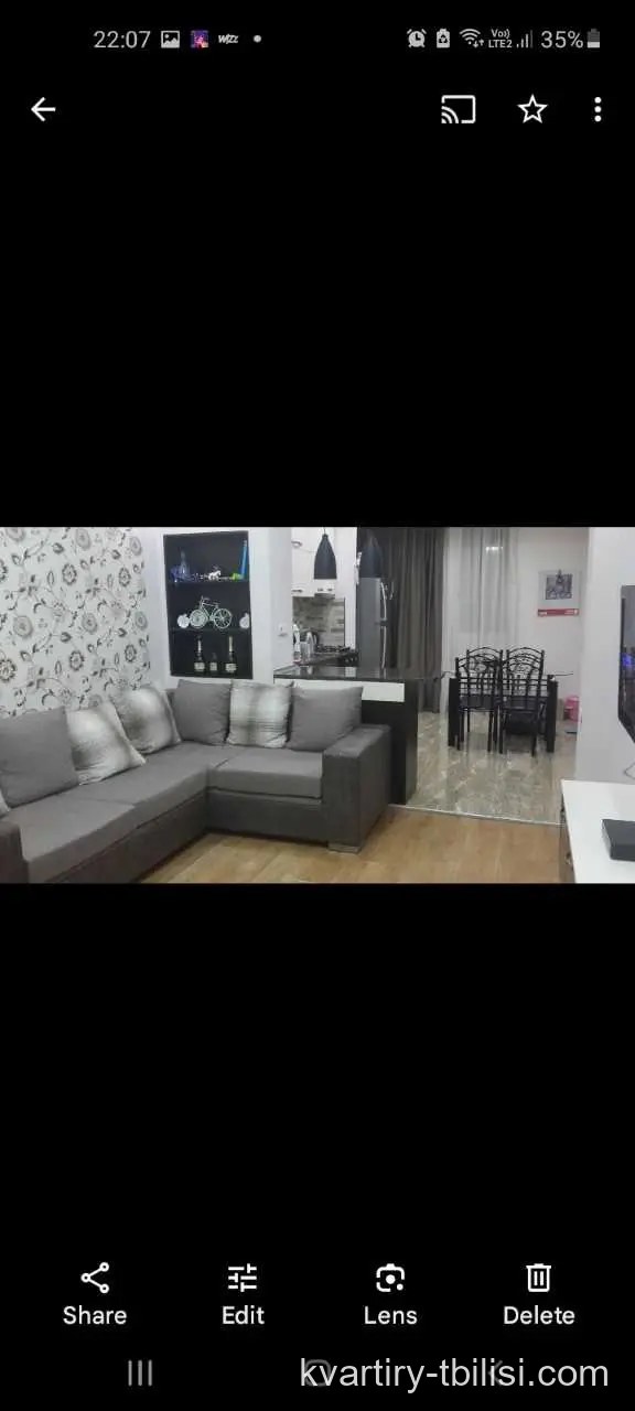 Двухкомнатная квартира на Сабуртало — 546 USD/мес | Tbilisi Homes