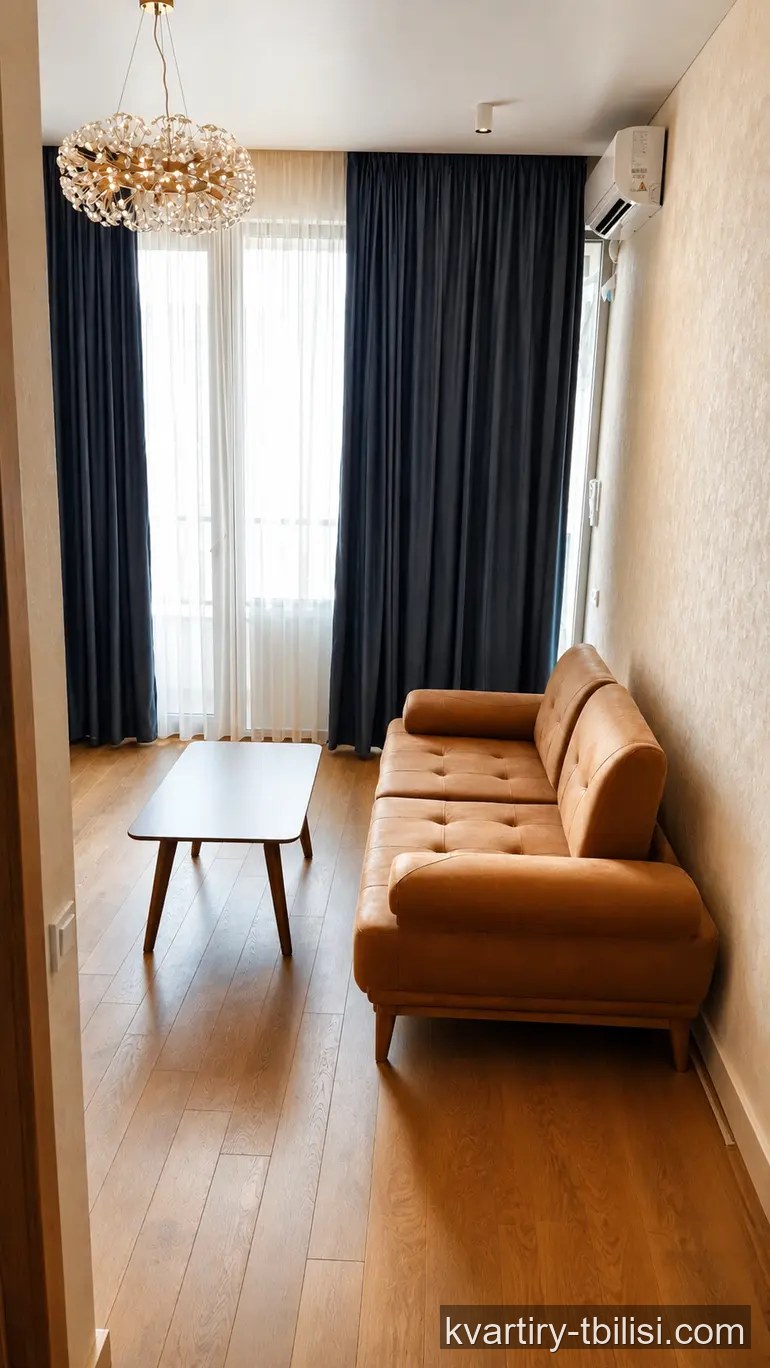 Двухкомнатная квартира на Сабуртало — 750 USD/мес | Tbilisi Homes