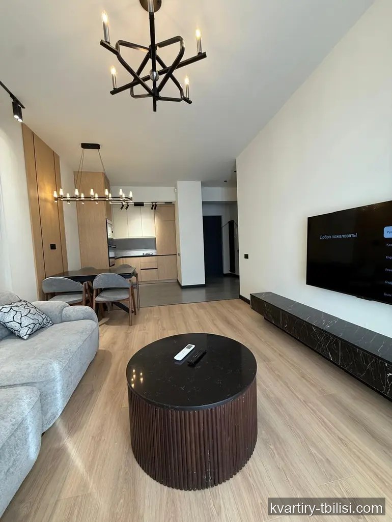 Двухкомнатная квартира на Сабуртало — 1 200 USD/мес | Tbilisi Homes