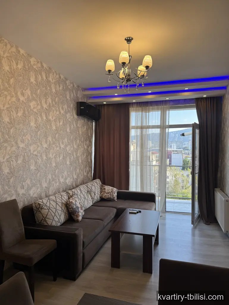 Двухкомнатная квартира на Сабуртало — 750 USD/мес | Tbilisi Homes