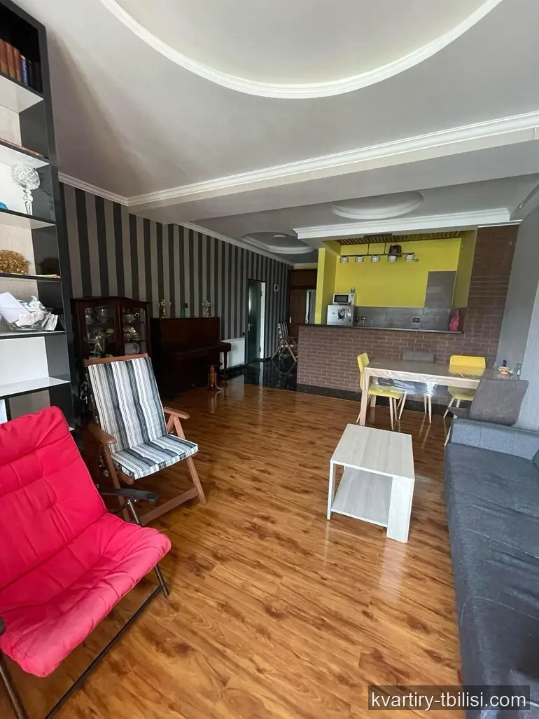 Двухкомнатная квартира на Сабуртало — 600 USD/мес | Tbilisi Homes