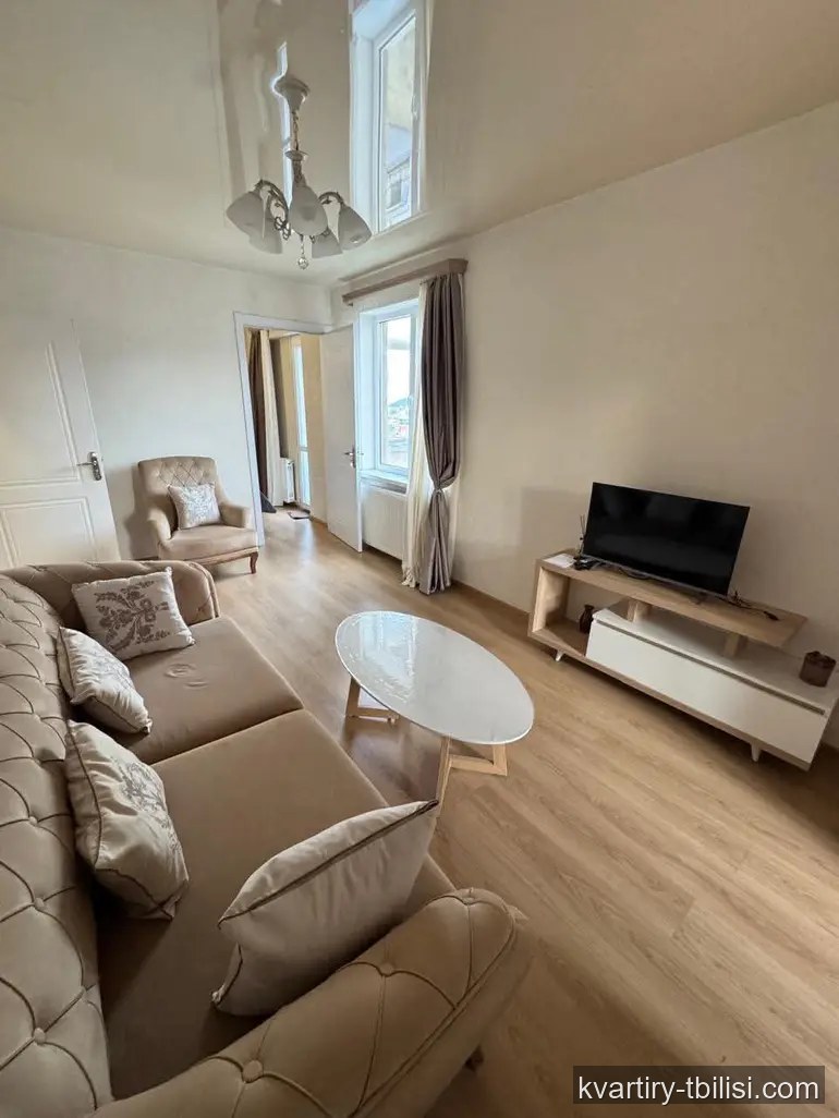 2-bedroom Apartment for rent in Saburtalo, Tbilisi, 55 sqm, floor 8/9 — 650 USD/month | Tbilisi Homes