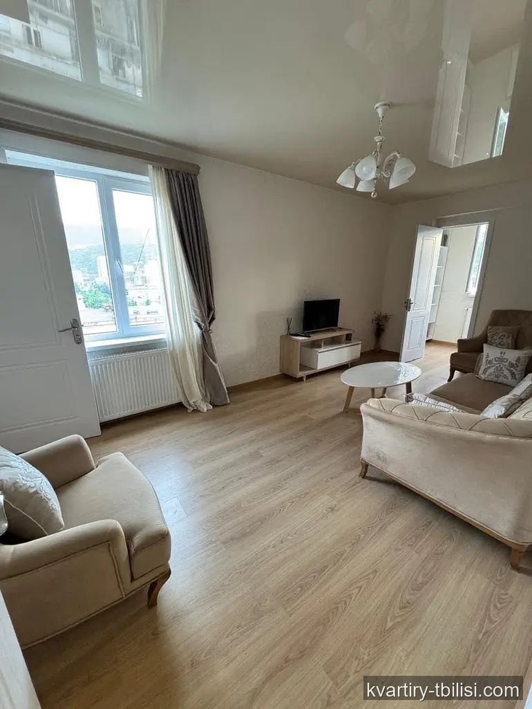 2-bedroom Apartment for rent in Saburtalo, Tbilisi, 55 sqm, floor 8/9 — 650 USD/month | Tbilisi Homes