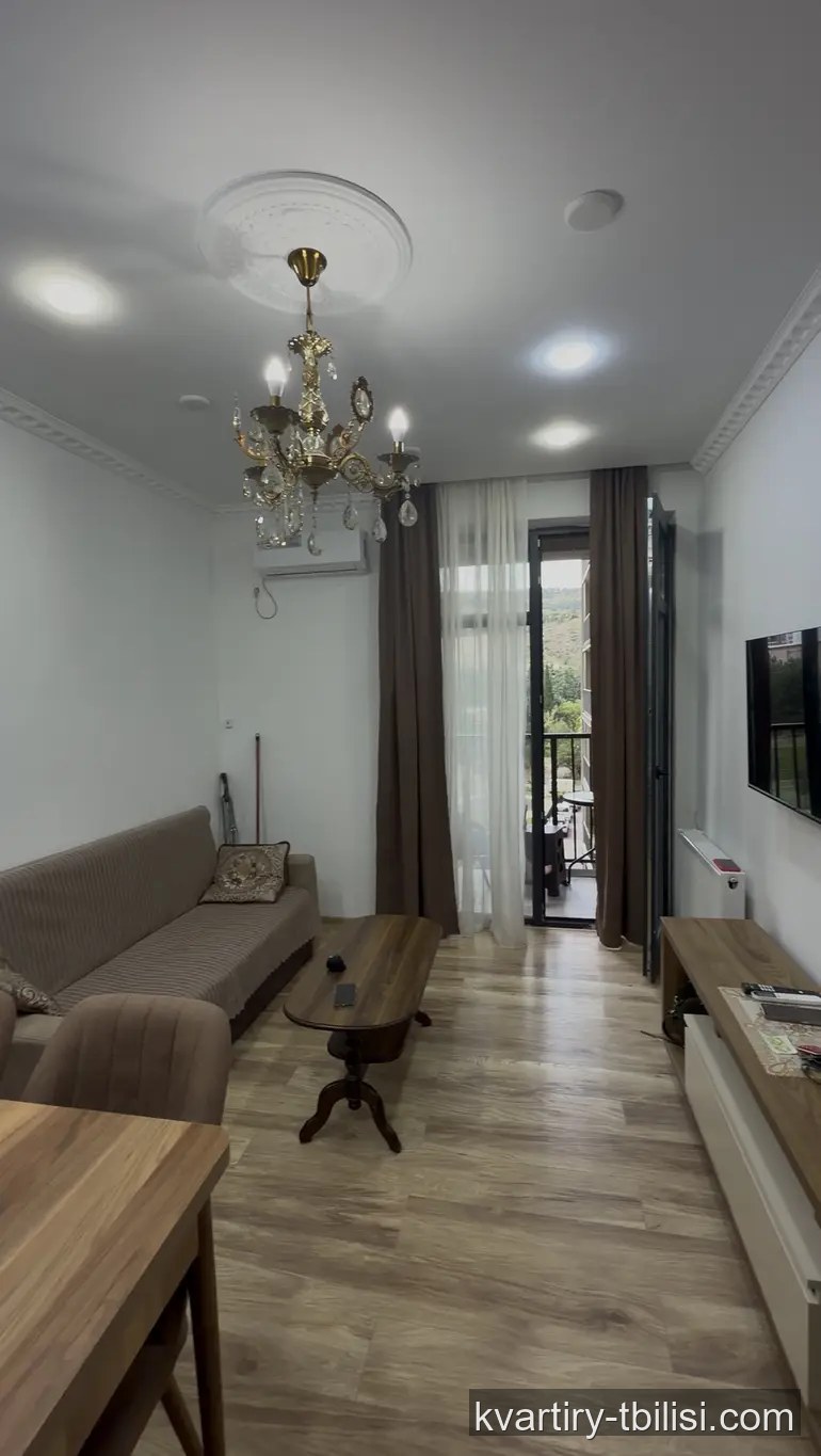 Двухкомнатная квартира на Сабуртало — 550 USD/мес | Tbilisi Homes
