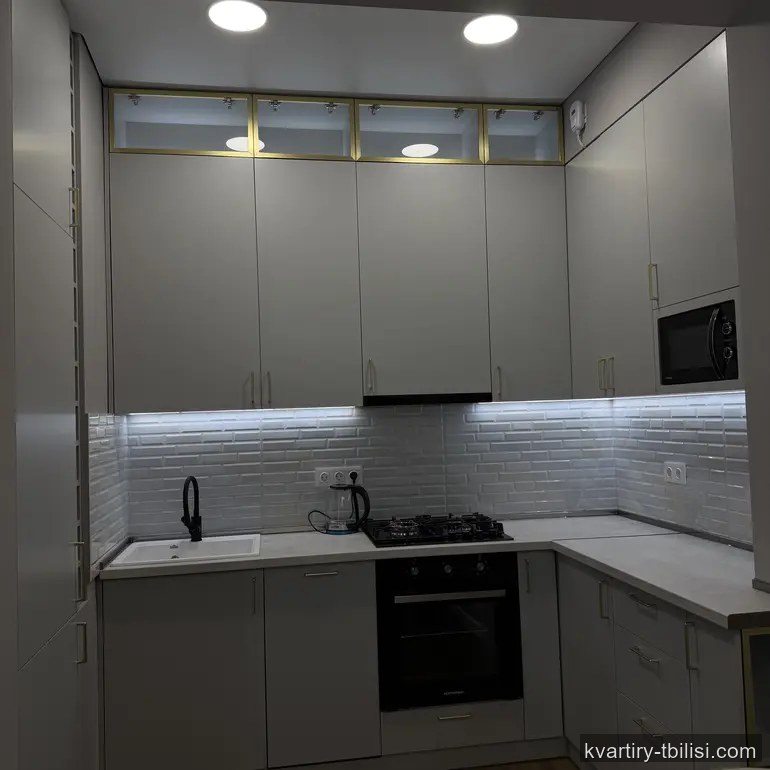 Двухкомнатная квартира на Сабуртало — 1 000 USD/мес | Tbilisi Homes