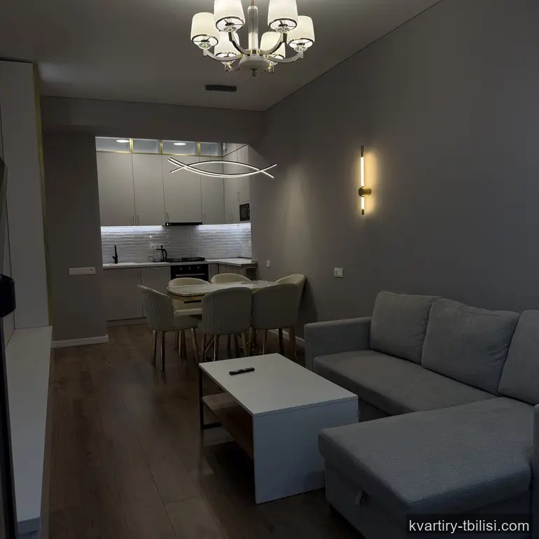 Двухкомнатная квартира на Сабуртало — 1 000 USD/мес | Tbilisi Homes