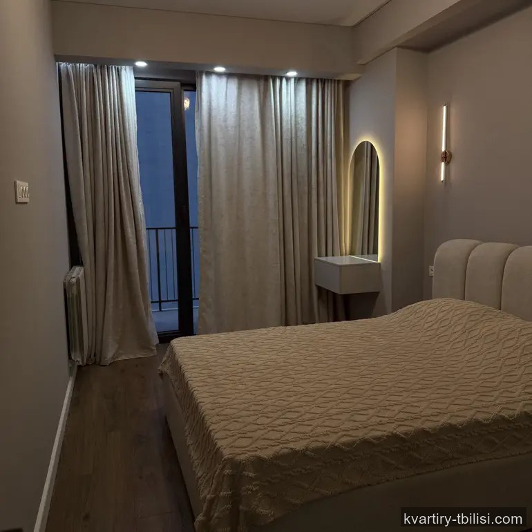 Двухкомнатная квартира на Сабуртало — 1 000 USD/мес | Tbilisi Homes