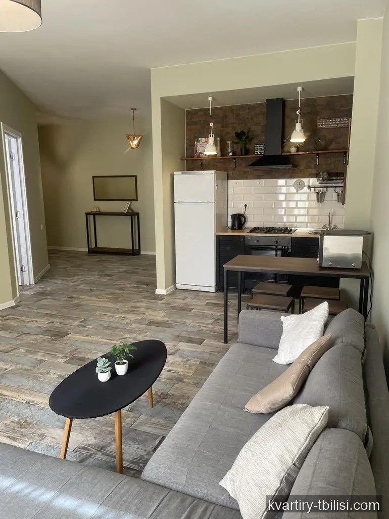 Двухкомнатная квартира на Сабуртало — 720 USD/мес | Tbilisi Homes