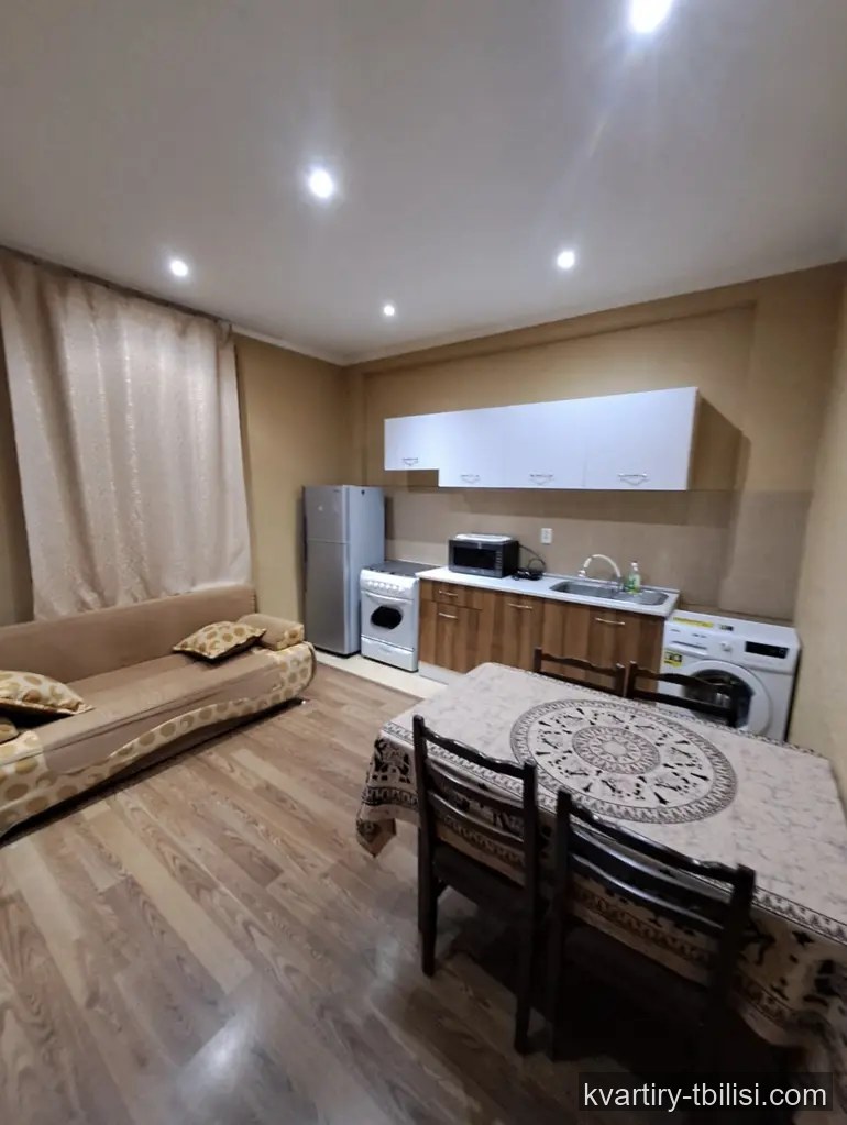 2-bedroom Apartment for rent in Saburtalo, Tbilisi, 60 sqm, floor 7/12 — 550 USD/month | Tbilisi Homes