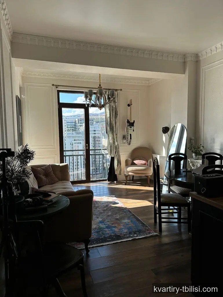 Двухкомнатная квартира на Сабуртало — 1 000 USD/мес | Tbilisi Homes