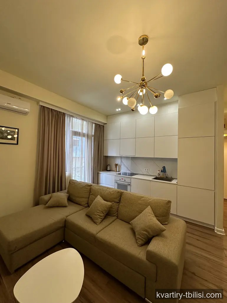 2-bedroom Apartment for rent in Saburtalo, Tbilisi, 52 sqm, floor 5/8 — 550 USD/month | Tbilisi Homes