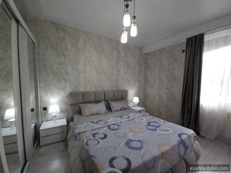 2-bedroom Apartment for rent in Saburtalo, Tbilisi, 56 sqm, floor 5/18 — 800 USD/month | Tbilisi Homes