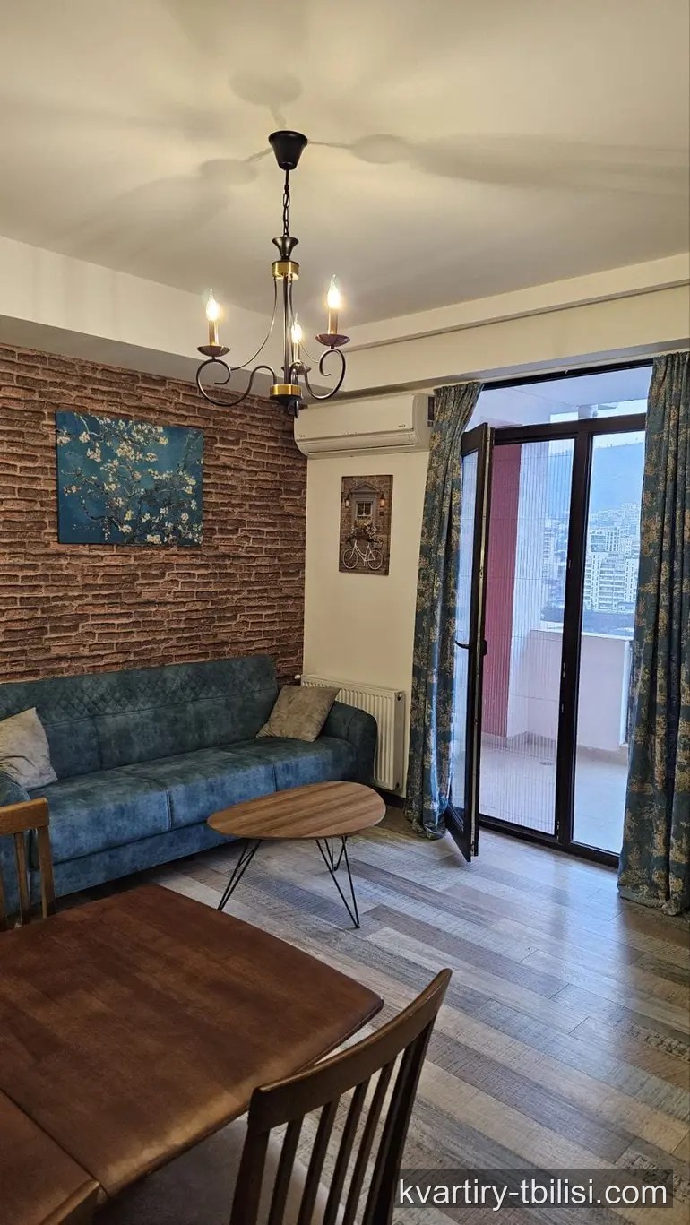 Двухкомнатная квартира на Сабуртало — 850 USD/мес | Tbilisi Homes