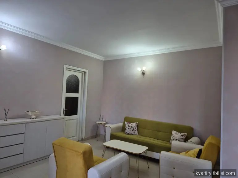 2-bedroom Apartment for rent in Saburtalo, Tbilisi, 60 sqm, floor 7/13 — 650 USD/month | Tbilisi Homes
