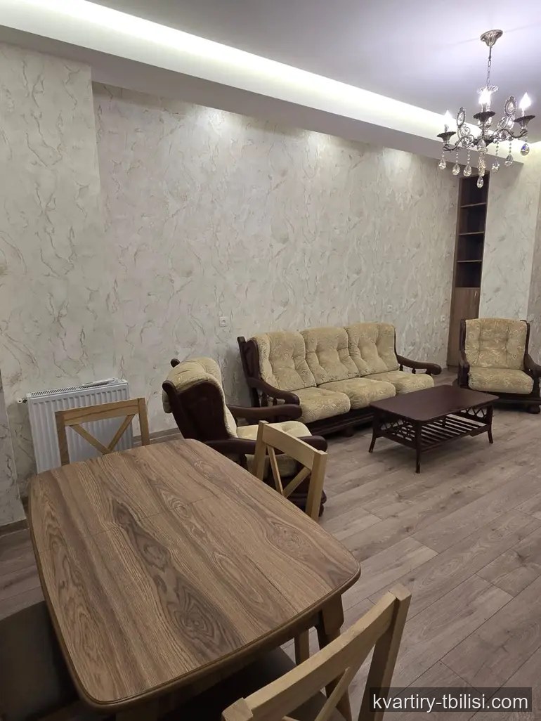 Двухкомнатная квартира на Сабуртало — 800 USD/мес | Tbilisi Homes