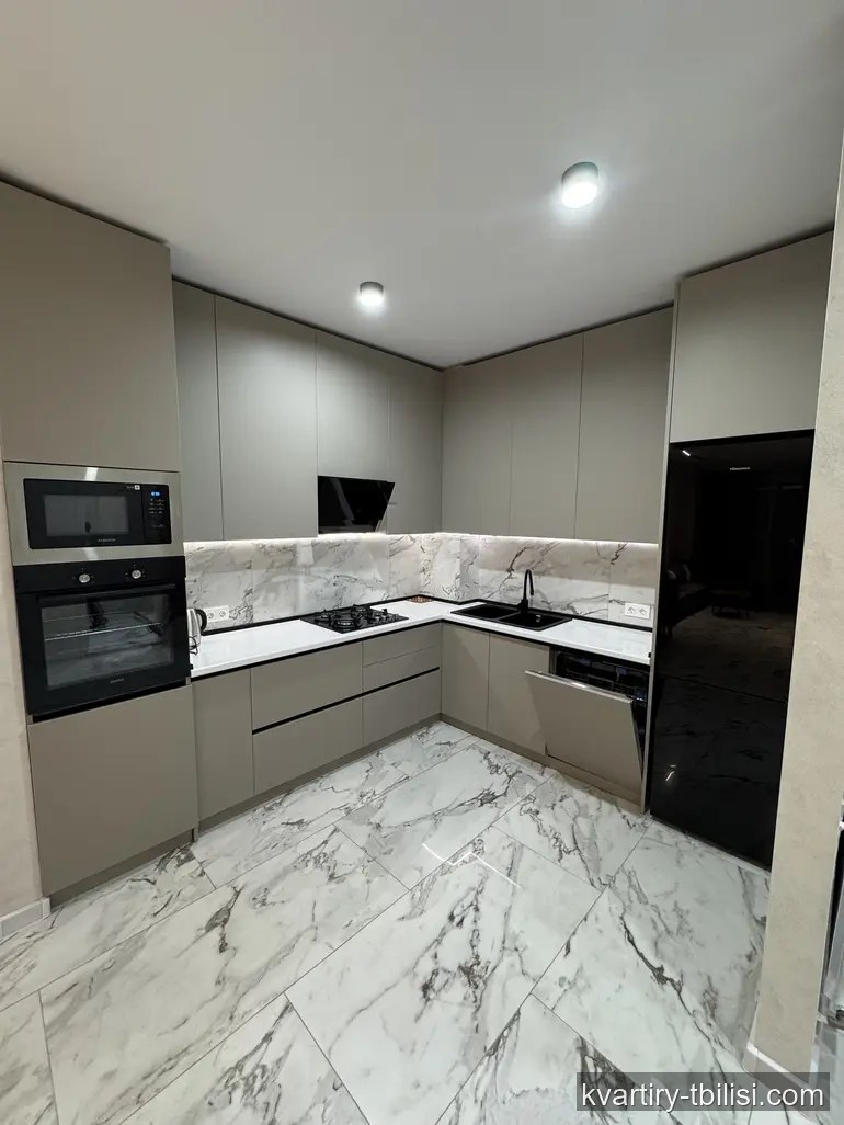 Двухкомнатная квартира на Сабуртало — 1 150 USD/мес | Tbilisi Homes
