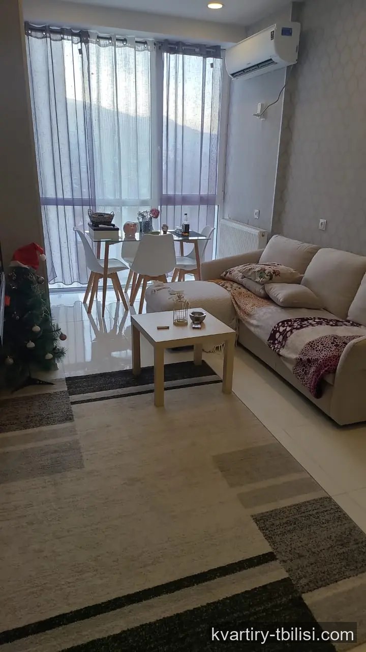 Двухкомнатная квартира на Сабуртало — 450 USD/мес | Tbilisi Homes