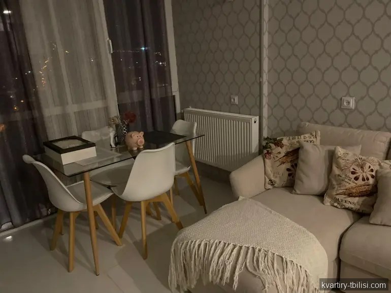 Двухкомнатная квартира на Сабуртало — 450 USD/мес | Tbilisi Homes
