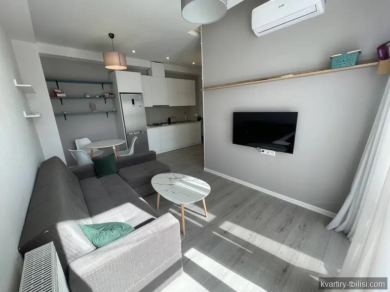 Двухкомнатная квартира на Сабуртало — 500 USD/мес | Tbilisi Homes