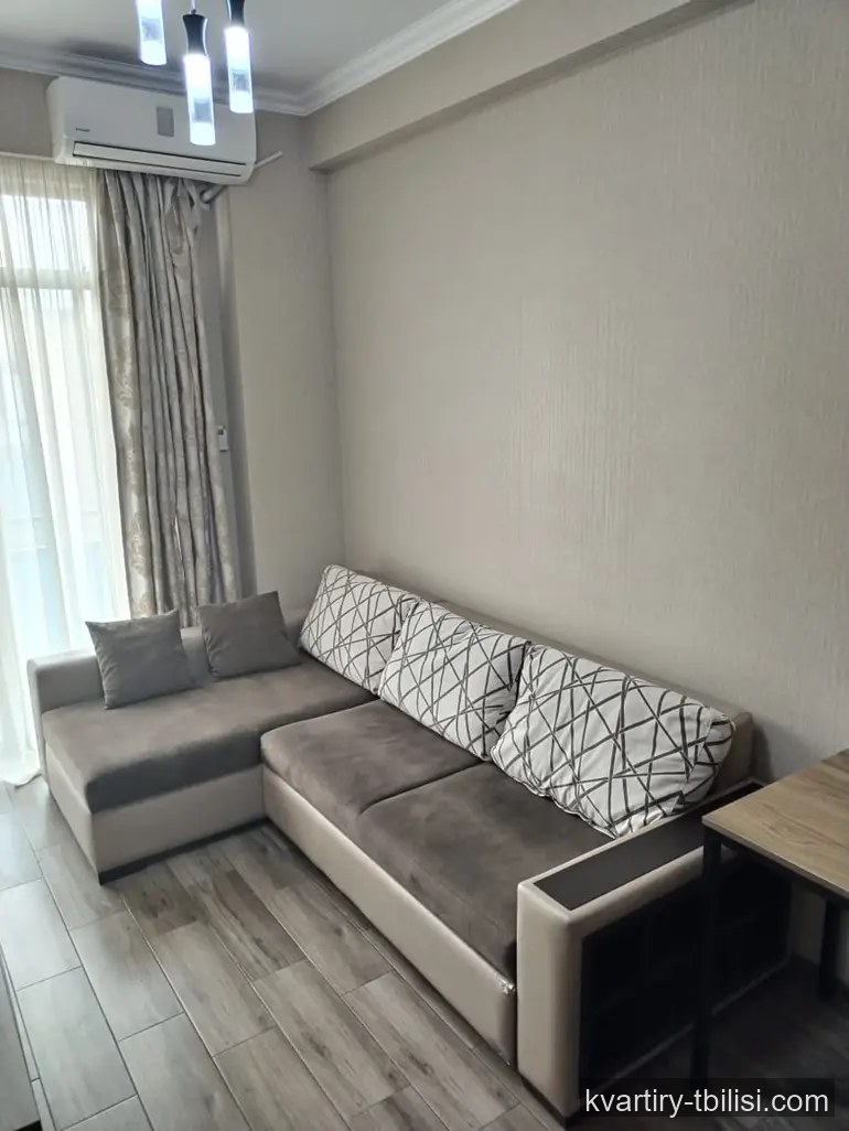 2-bedroom Apartment for rent in Saburtalo, Tbilisi, 45 sqm, floor 6/13 — 550 USD/month | Tbilisi Homes