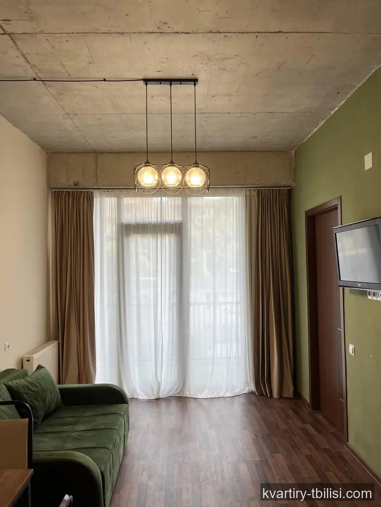 Двухкомнатная квартира на Сабуртало — 500 USD/мес | Tbilisi Homes