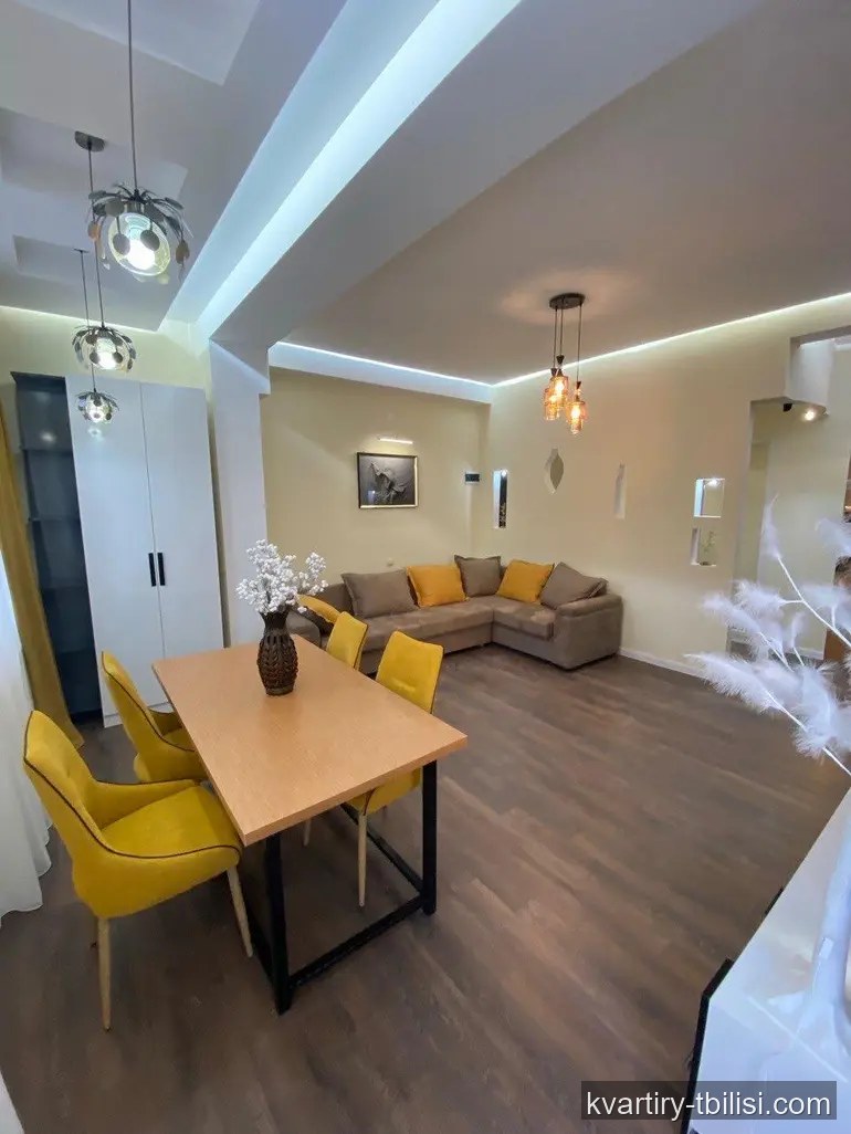 Двухкомнатная квартира на Сабуртало — 700 USD/мес | Tbilisi Homes