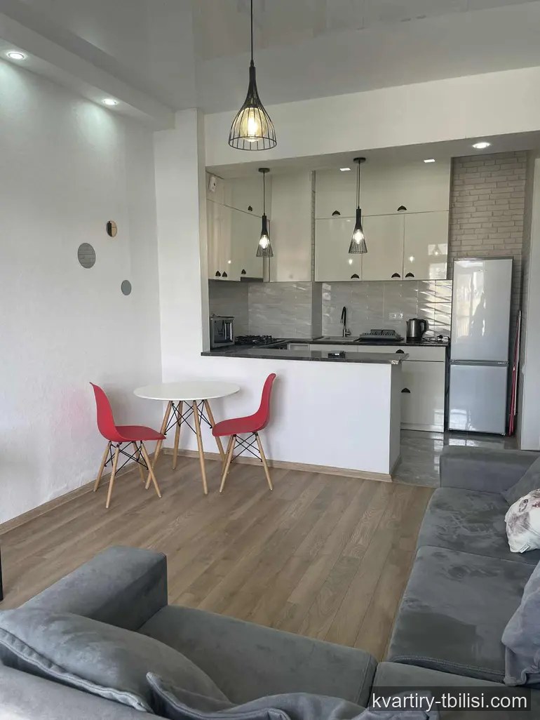 2-bedroom Apartment for rent in Saburtalo, Tbilisi, 60 sqm, floor 8/12 — 650 USD/month | Tbilisi Homes