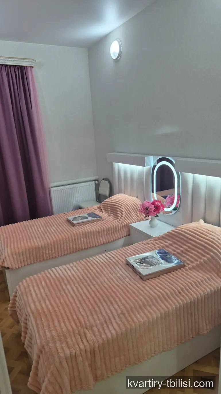 Двухкомнатная квартира на Сабуртало — 600 USD/мес | Tbilisi Homes