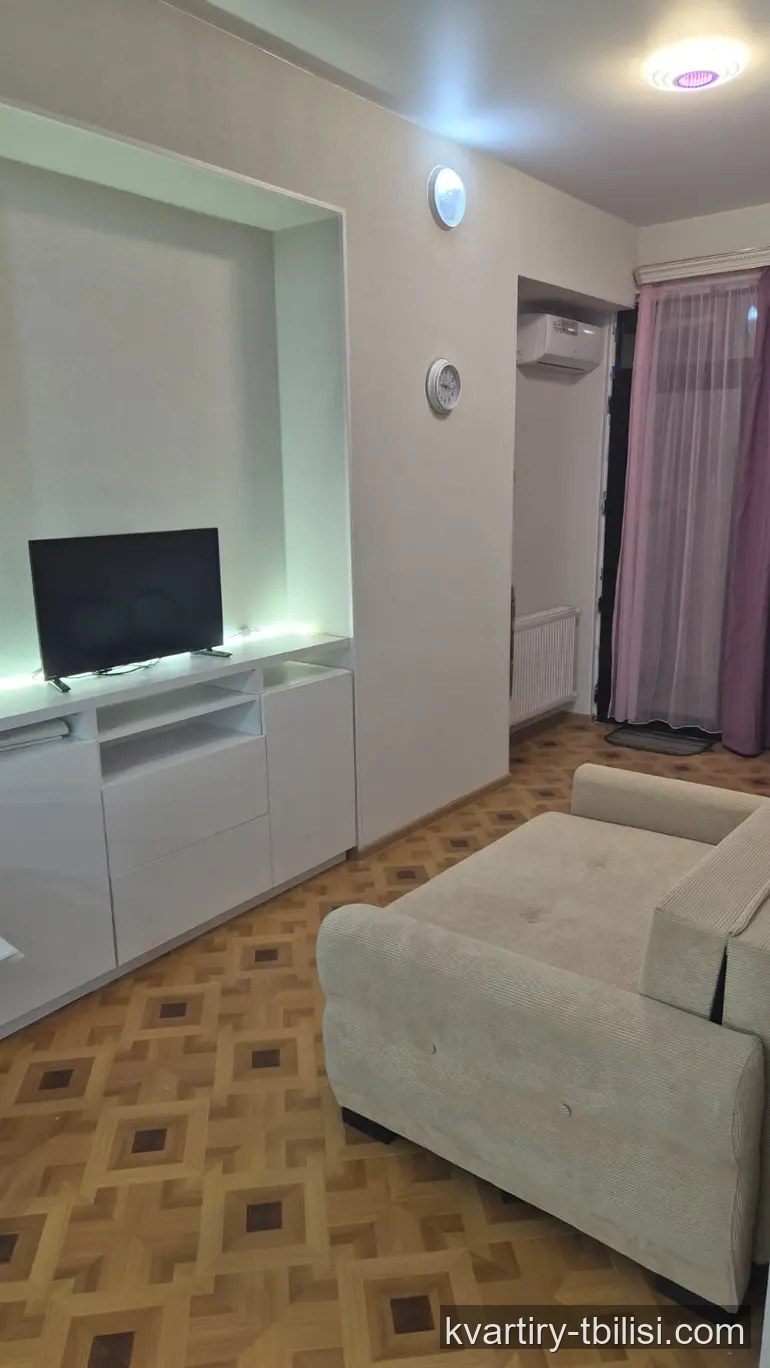 Двухкомнатная квартира на Сабуртало — 600 USD/мес | Tbilisi Homes