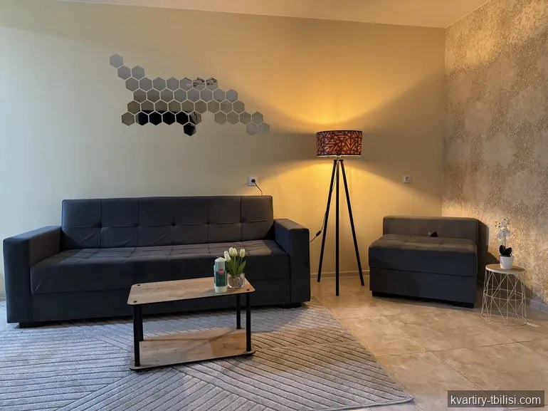 Двухкомнатная квартира на Сабуртало — 700 USD/мес | Tbilisi Homes