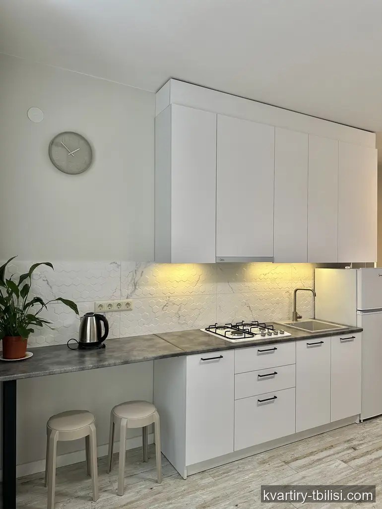 Двухкомнатная квартира на Сабуртало — 700 USD/мес | Tbilisi Homes