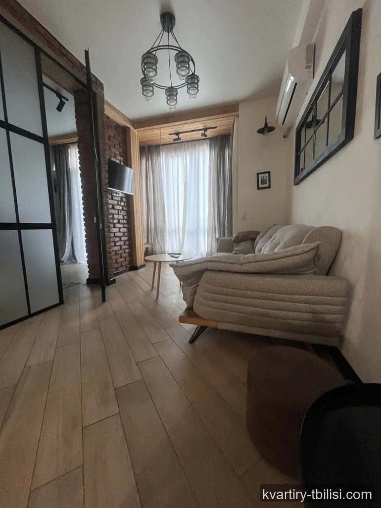 2-bedroom Apartment for rent in Saburtalo, Tbilisi, 48 sqm, floor 8/9 — 500 USD/month | Tbilisi Homes