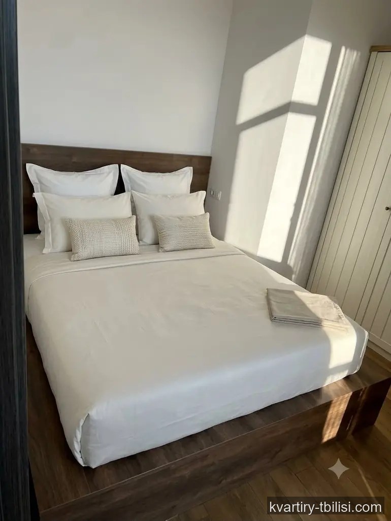 Двухкомнатная квартира на Сабуртало — 650 USD/мес | Tbilisi Homes