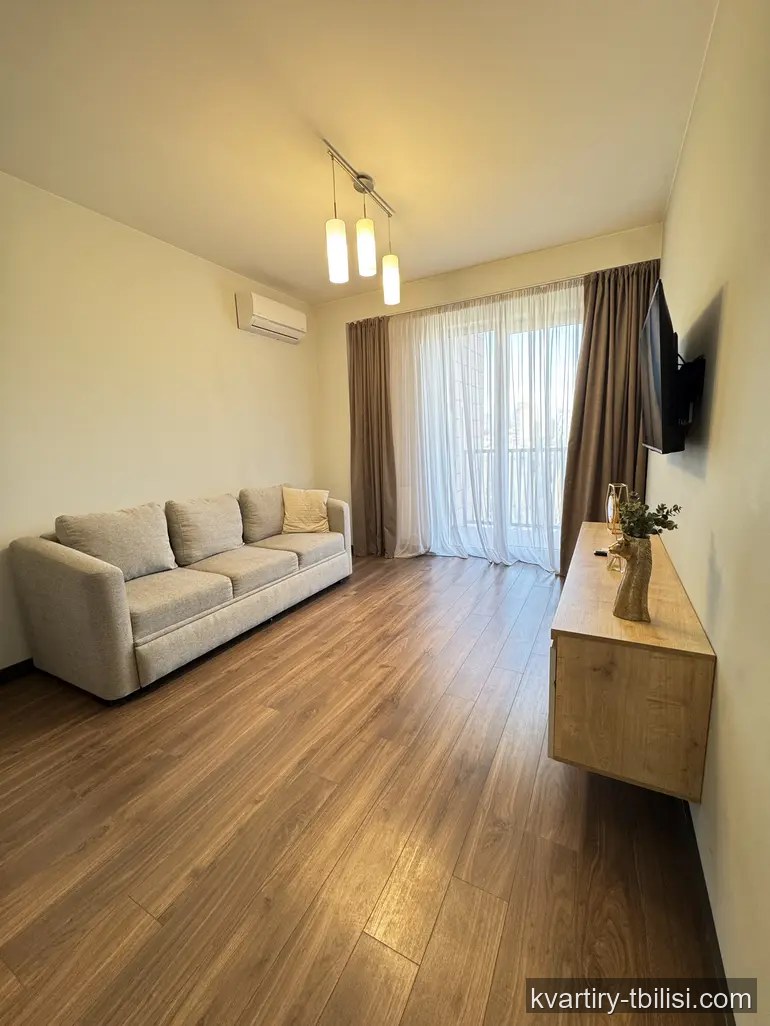 Двухкомнатная квартира на Сабуртало — 750 USD/мес | Tbilisi Homes