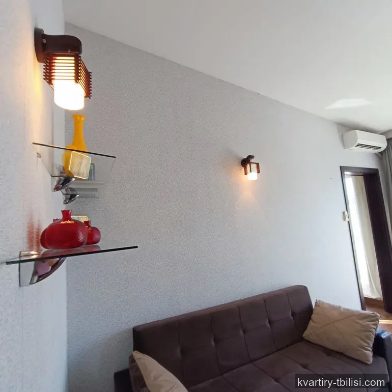 2-bedroom Apartment for rent in Saburtalo, Tbilisi, 43 sqm, floor 8/8 — 600 USD/month | Tbilisi Homes