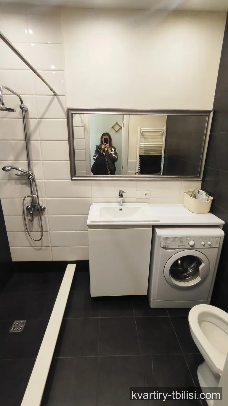 2-bedroom Apartment for rent in Saburtalo, Tbilisi, 47 sqm, floor 9/15 — 550 USD/month | Tbilisi Homes